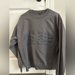 “THE BAR” slate grey sweatshirt